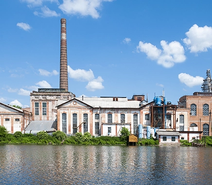 Oude textielfabriek Scholco in Almelo