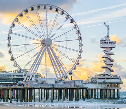 De pier in Scheveningen