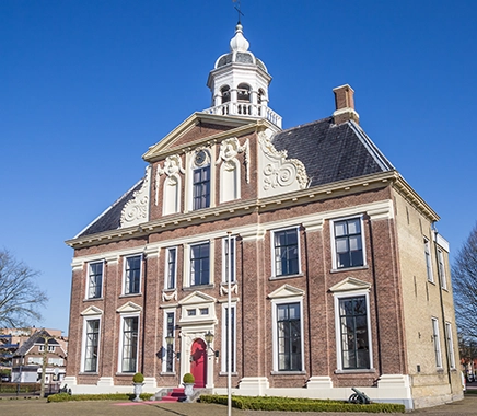 Heerenveen, oude deel gemeentehuis